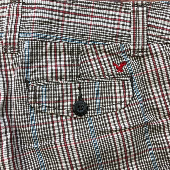 American Eagle women’s check plaid shorts Size 0 - Picture 7 of 7